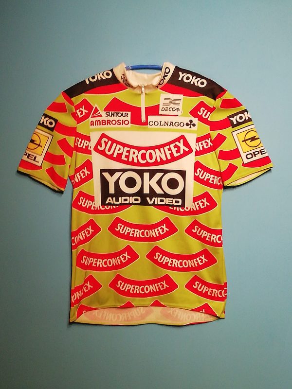 SUPERCONFEX-YOKO-OPEL 1989 2. Trikot