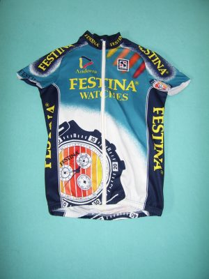 LOTUS/FESTINA (b)-アンドラ 1994 サイクル シャツ サイクル シャツ