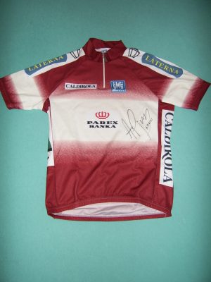 LETTLAND (a) RADFAHREN-HEMD DER NATIONALMANNSCHAFT 2000