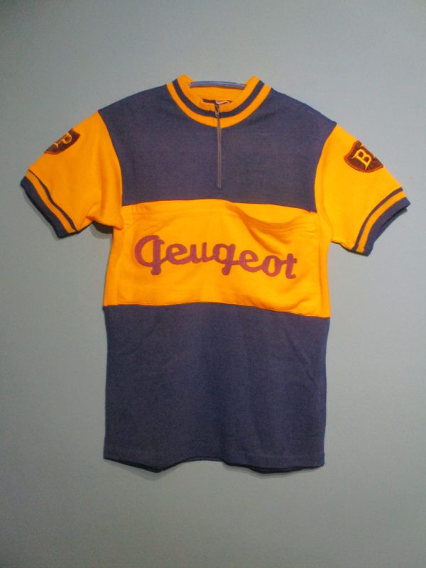 CAMISA DE CICLISMO PEUGEOT-BP 1960