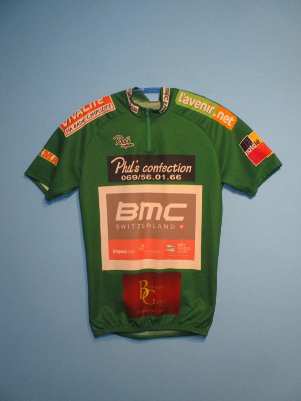 MAILLOT VERT MONTS ET CHATEAUX 2016